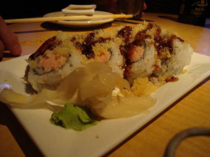 Crab crunch roll kona grill